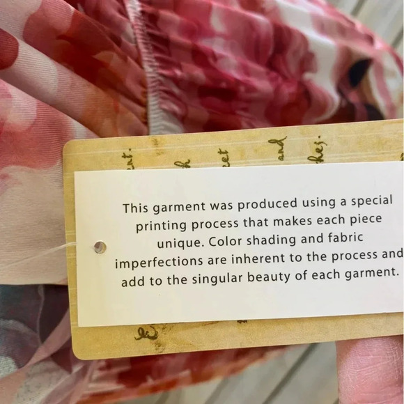 NWT Y2K ENERGE Maxi Long Dress XL Mixed Print Water Fairy Sublimation 00s - Picture 10 of 11